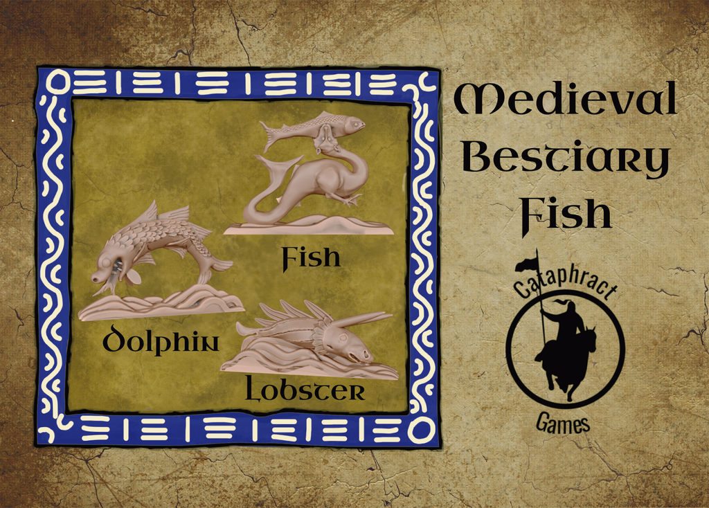 Medieval Bestiary Fish
