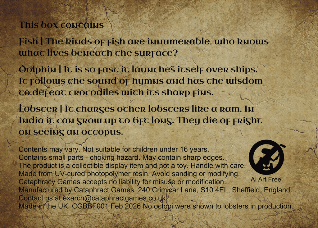 Medieval Bestiary Fish