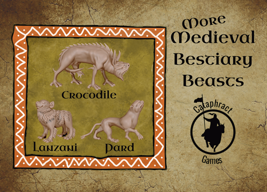 More Medieval Bestiary Beasts