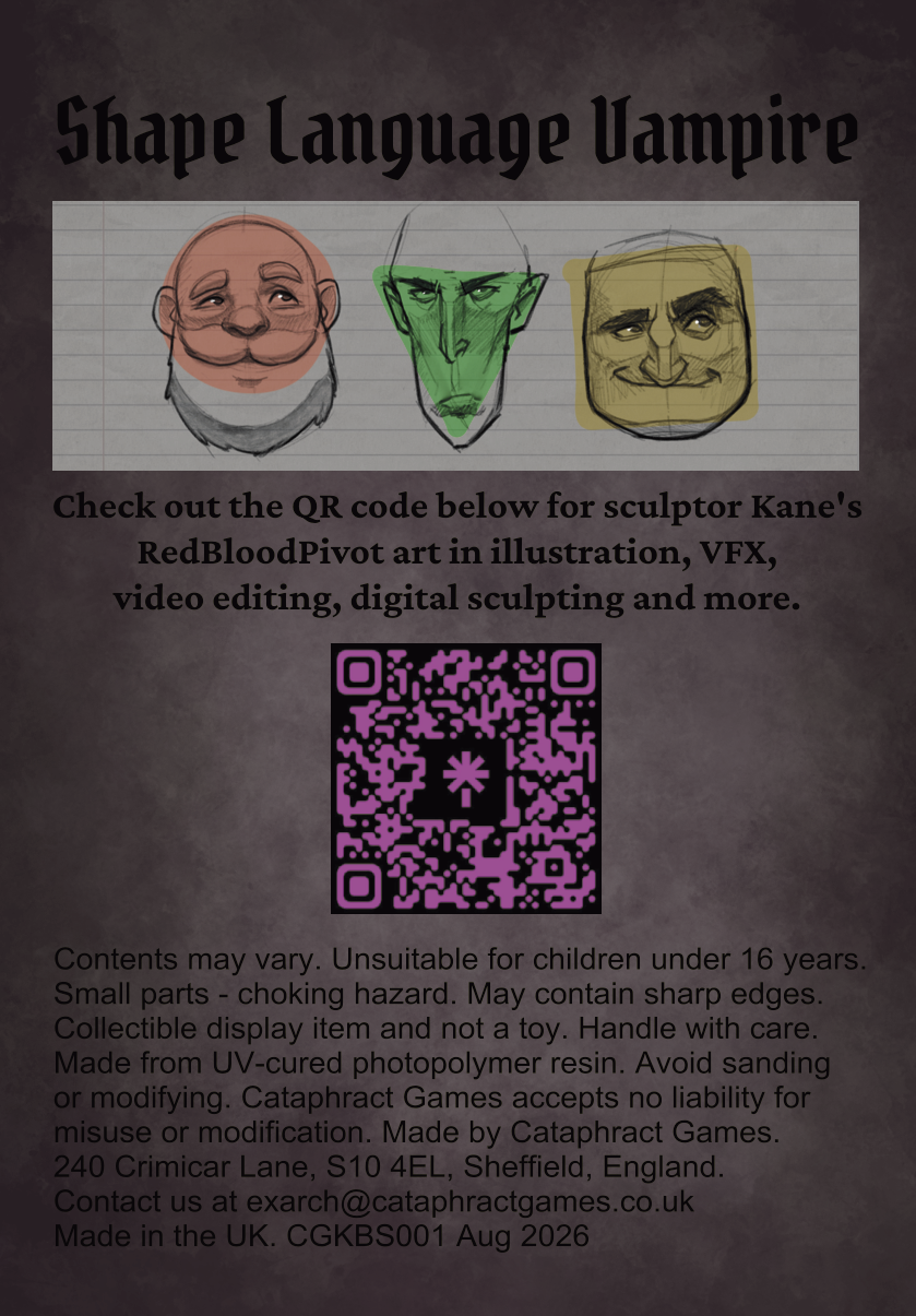 Shape Language Vampire Bust