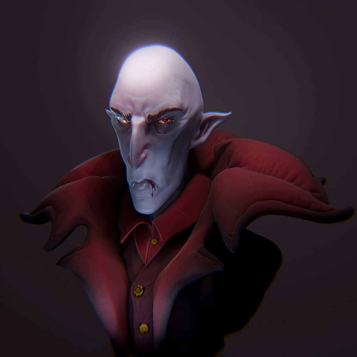 Vampire Bust Vlad Slavacula